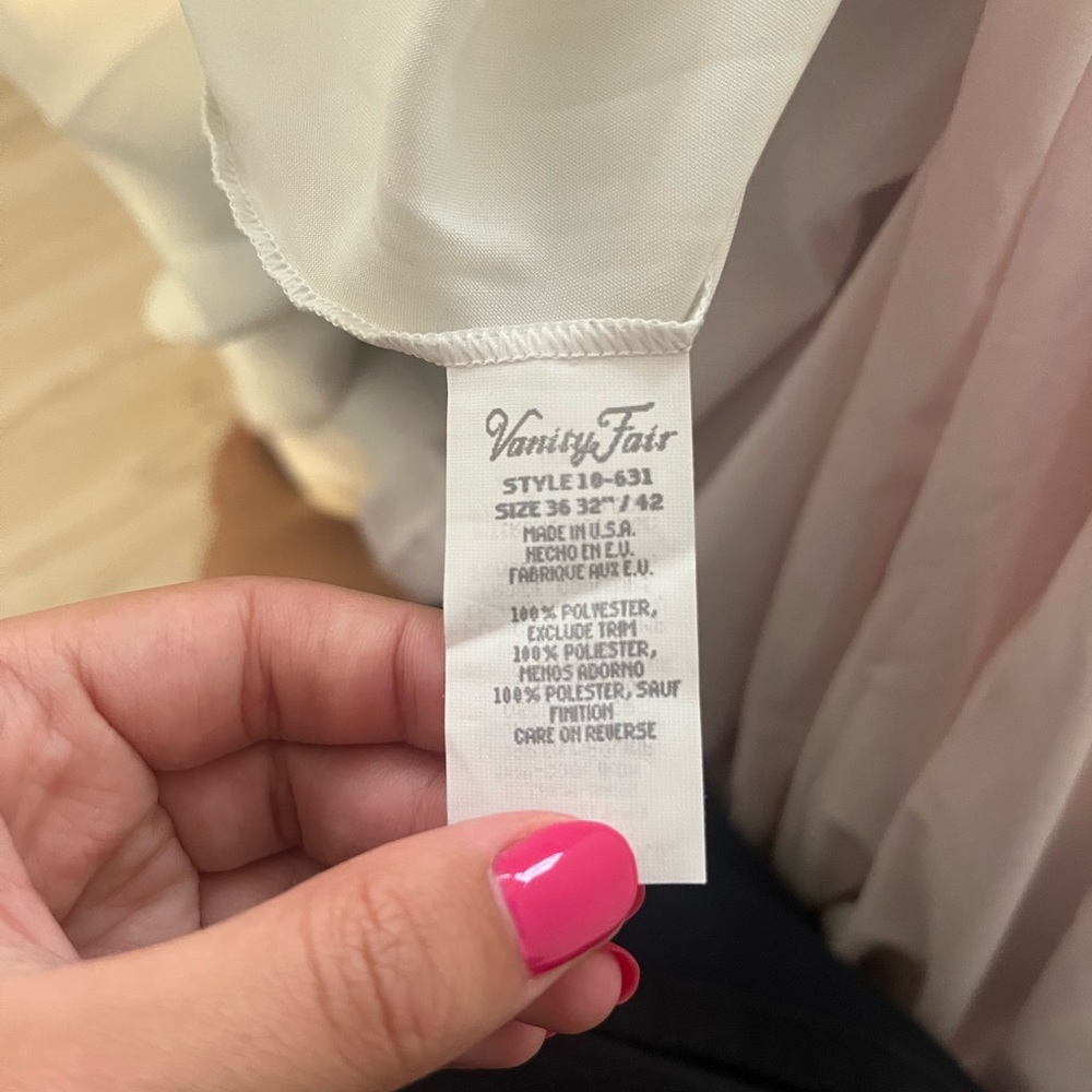 VINTAGE VANITY FAIR slip dress